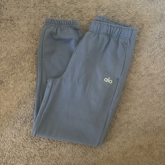 ALO Yoga Pants - ALO Yoga Blue Track Pants